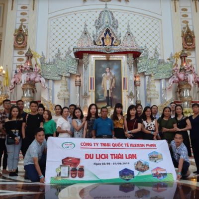 Alexan đi du lịch tại Thái Lan