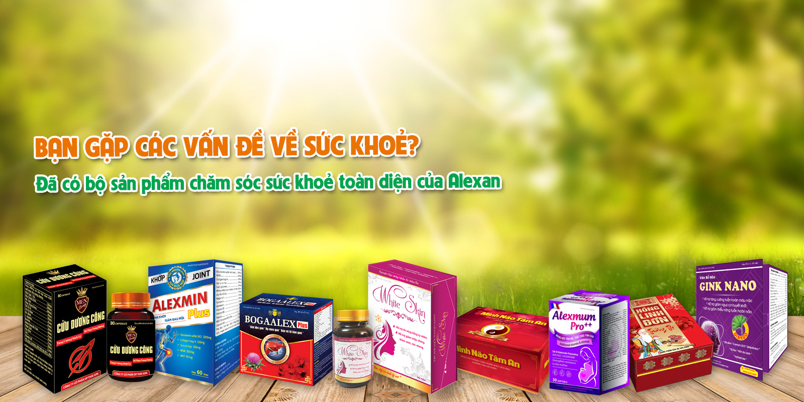 SẢN PHẨM  BÁN CHẠY CỦA ALEXAN